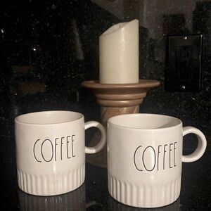 Rae Dunn Set of 2 Mugs.